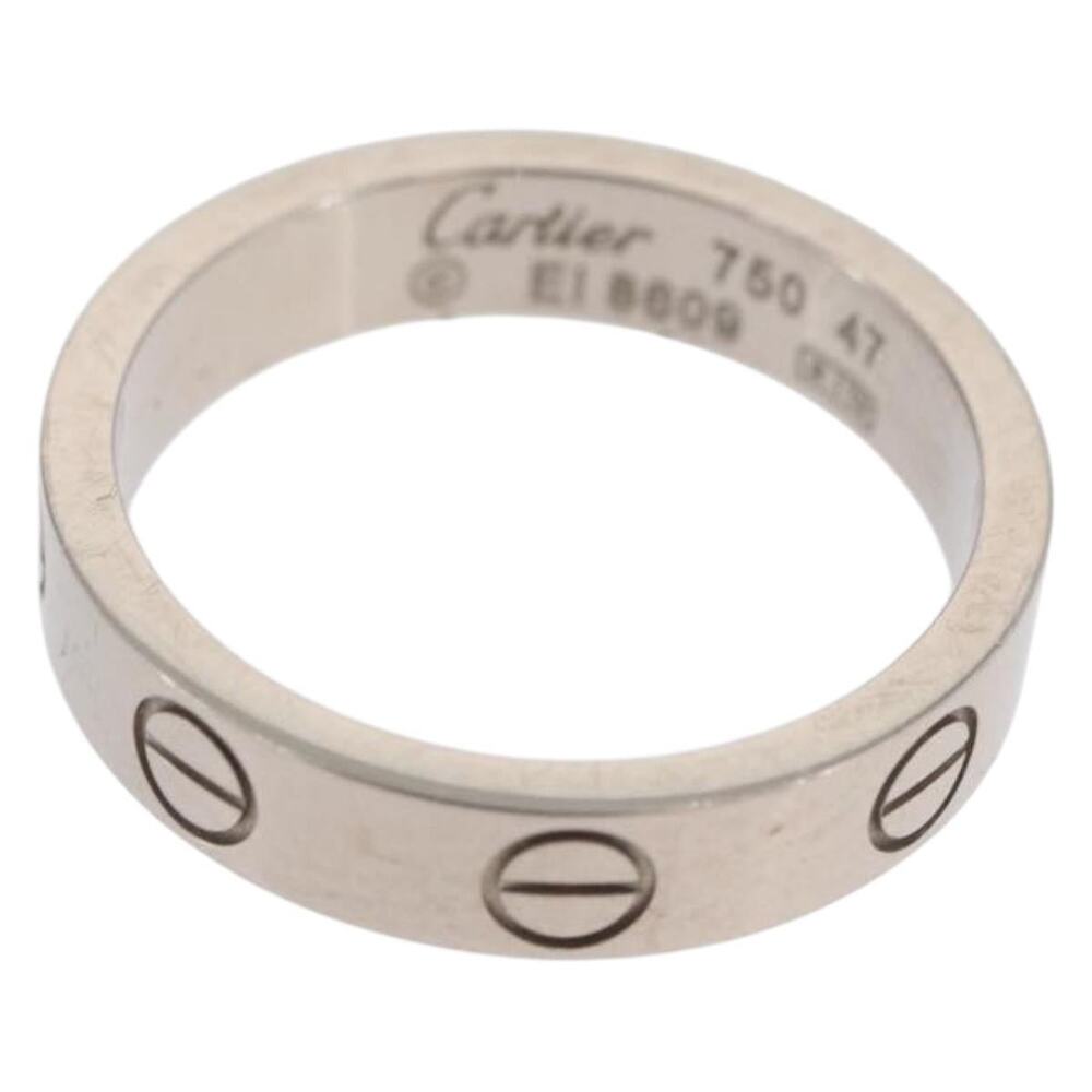 Cartier Love Ring 750 White Gold